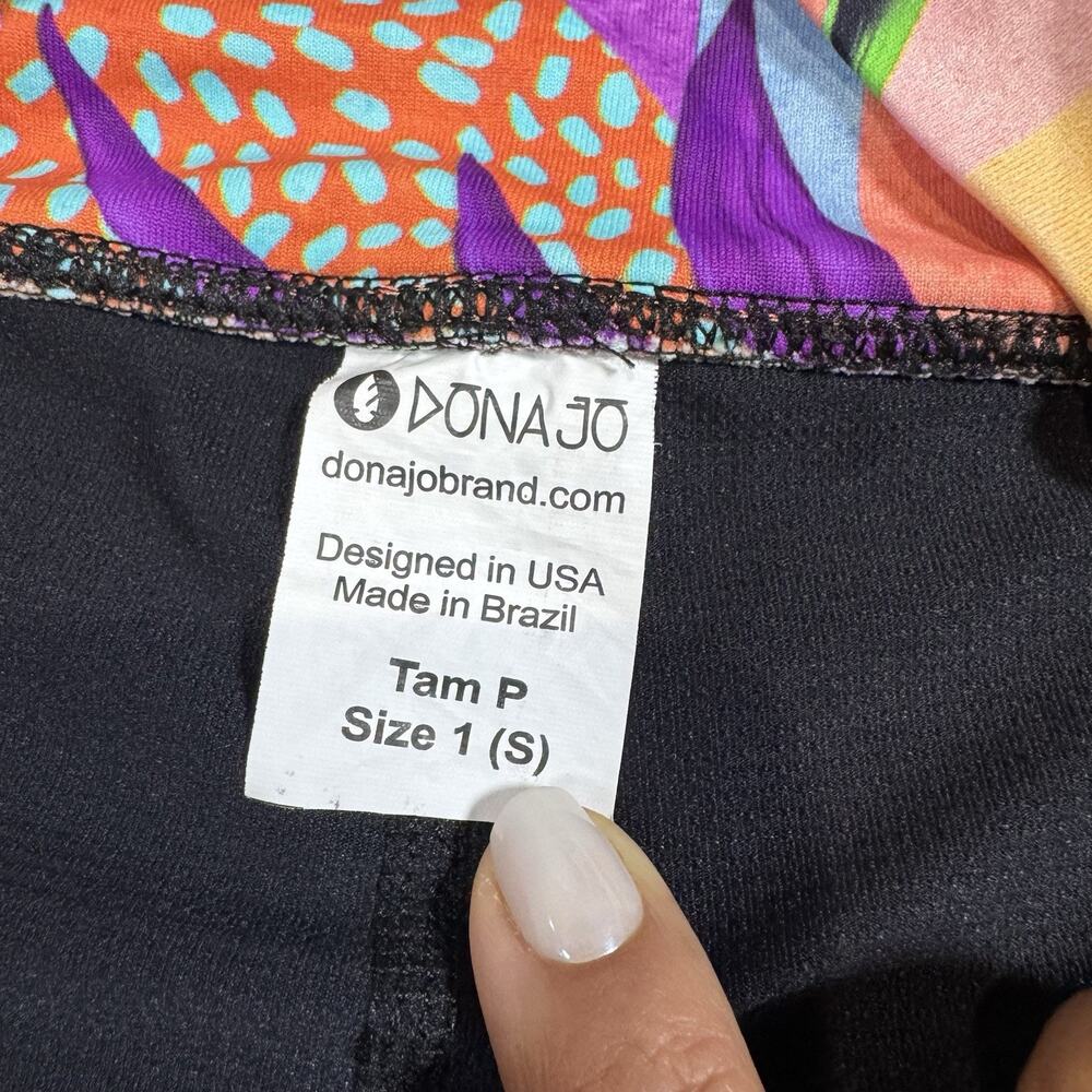 Dona Jo 1 Small Skirt Skort Colorful Floral Athletic Tennis Pickle Ball - Picture 4 of 9